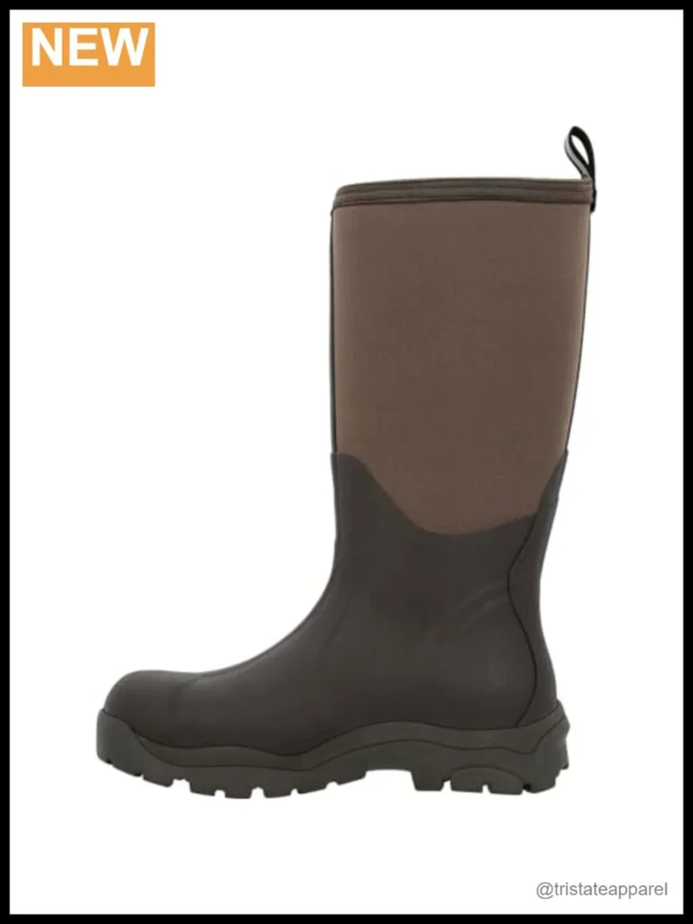 Women's Waterproof Mid-Calf Neoprene Insulated Pull-On Snow Boots Winter